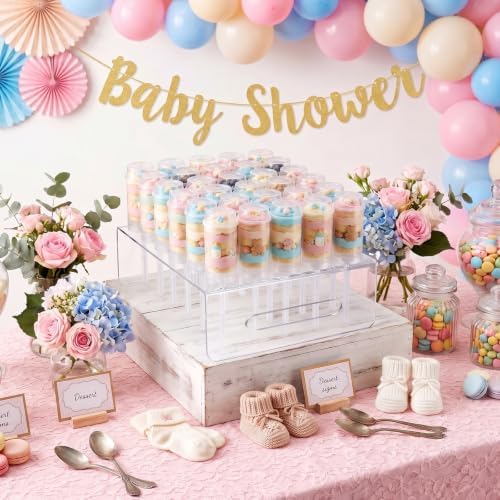 Geetery 62 Pcs Push up Cake Pop with Lids Push Cake Pop Containers - Image 4