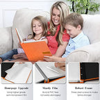 Spbapr Large Photo Album Self Adhesive Magnetic Scrapbook,DIY Scrapbook Album for 4x6 5x7 8x10 Picture,40 Pages Linen Cover Memory Book for Wedding Family Baby Pets, with Metallic Pen and Scraping - Image 3