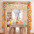 Fancy Princess Birthday Party Decor Garland, Pastel, Large, 5 Pcs - Image 6