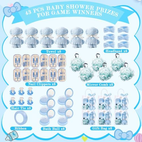 6 sets Baby Shower Prizes Game Winner Gift Sets for Funny Guest Gifts for Wedding & Bridal Showers - Image 5