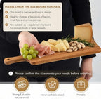 Ziliny 4 Sets Baby Shower Game Prizes Cheese Board Gift Sets, Acacia Color - Image 3