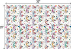 Jillson & Roberts 20" x 30" Printed Gift Tissue, Birthday Bicycles (48 Folded Sheets) - Image 3