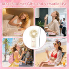 36Pcs Mini Handheld Fans for Wedding Bridal Baby Shower Guests - Image 6