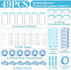 48 Pcs Baby Shower Game Prizes Gift Set for Guests, Blue - Image 2