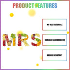 12inch Cardboard Letter Fillable Shaped Decorative Box for Charcuterie (MRS) - Image 4
