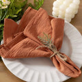 Cloth Napkins Fall Washable Reusable Linen Wedding Party Home Table Decor by Socomi