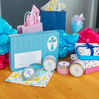Premium Baptism Favors for Girls | Unique Christening Favors with Soy Wax Candle | First Communion Favors | Christian Party Favors Gift Set for Guests | 6-Pack Blessings Candle Set - Image 6
