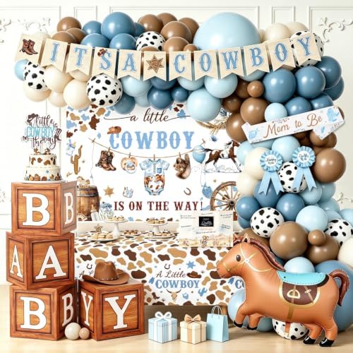 DreamTale Cowboy Baby Shower Decorations Set for Dad & Mom to be Party by Unknown