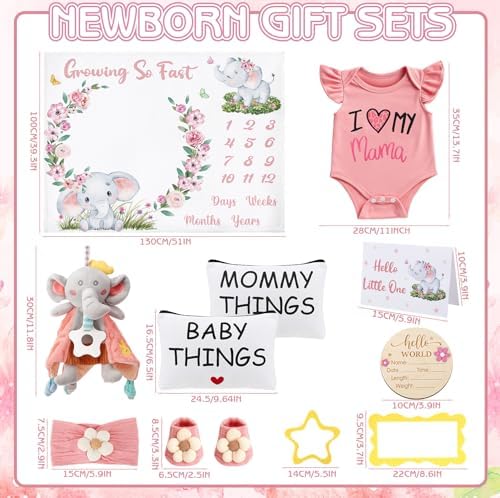 Baby Girl Gifts, Baby Shower Gifts for Girls, Baby Girl Gift Baskets - Image 2