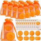 50 Set Pumpkin Soap Favors Thanksgiving Fall Bridal Shower Wedding Pumpkin Baby Shower Favor 50 Pumpkin Soap 50 Thanks Cards 50 Organza Bags Gender Reveal Gift Keepsake for Fall Party Guest by Heigble