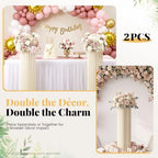 Cardboard Vases 2 Pcs 39.4in, Wedding Centerpiece Flower Stand - Image 4