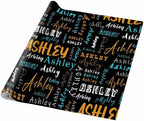 AOFUN Custom Gift Wrapping Paper Personalized Christmas Gift Custom Name Wrapping Paper Wrapping Paper For Men Wrapping Papper Custom Gift Wrapping Paper 3 Rolls 58" x 23" - Image 5