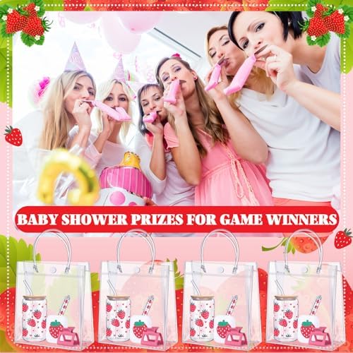 Daifunli 6 Set Sweet Strawberry Baby Shower Prize Gift for Winner Guest - Image 5