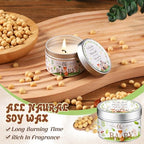 Threlaco 50 Pcs Baby Shower Candles, Party Favors, Forest Animals - Image 3