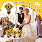 56 Pcs DIY Bee Hive Decor Honey Pot Vase Kits Bee Party Table Centerpieces - Image 5