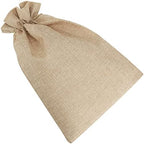 MOUYAT 30 PCS 8 x 12 Inch Burlap Bags with Drawstring, Reusable Burlap Drawstring Gift Bags, Party Favor Sacks Bulk for Wedding Party Christmas Birthday Presents Snacks Jewelry Kitchen Storage - Image 7