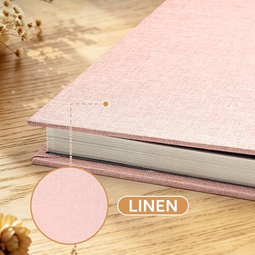 Large Photo Album Self Adhesive Scrapbook Album for 4x6 5x7 8x10 Pictures DIY Photo Book for Wedding, Anniversary, Christmas, Baby Shower, Ideal for Preserving Precious Moments - Image 4