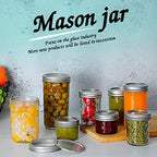 VERONES 40 PACK Mason Jars, 4OZ Canning Jars With Regular Lids and Bands - Image 7