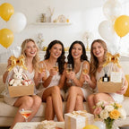 24 Pcs Basket for Gifts Empty Kraft Empty Gifts Baskets with Handle - Image 4