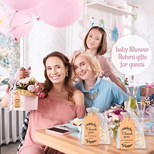 50 Pcs Golden Poppin Bottle Opener Baby Shower Favors Birthday for Guest - Image 7