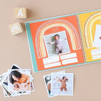 Lucy Darling Baby Memory Book – Little Rainbow | First 5 Years Journal & Photo Album | Gender-Neutral Milestone Keepsake for Baby Boy or Girl | New Mom Gift - Image 2
