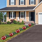 Big Dot of Happiness End Zone - Football Lawn Decorations - Outdoor Baby Shower or Birthday Party Yard Decorations - 10 Piece - Image 4