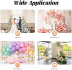 Bepritm Wedding Arch Backdrop Stand 7.2FT, Balloon Arch Backdrop Arch Stand With Base, Metal Arch Backdrop Stand for Wedding Ceremony Baby Shower Birthday Party Decor (Gold) - Image 7