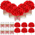 Daifunli 6 Set Picnic Party Centerpieces for Table Mason Jar Table Decor by Huiinen