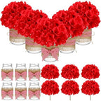 Daifunli 6 Set Picnic Party Centerpieces for Table Mason Jar Table Decor by Huiinen