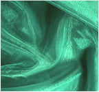 65 Yard Organza Fabric 44" Wide for Wedding Event Décor - Emerald Green - Image 4