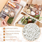 AFOROEOA Crinkle Cut Paper Shred Filler 4.4LB/2KG Bulk, Recyclable Gift Basket Filler for Christmas Easter Birthday Wedding Hamper Packaging, Shredded Paper for Gift Boxes, White - Image 6
