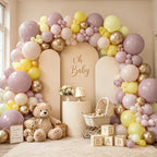 Dusty Green Orange Balloon Garland, Double Stuffed Sage Nude Blush Mauve Lemon Gold Balloon Arch Kits for Baby Shower Birthday Bridal Wedding Fall Party Decorations - Image 3