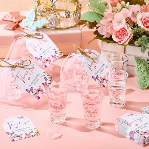 Pickmesh 50 Sets Butterfly Baby Shower Party Favors for Guests - Image 5