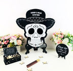 Personalized Sugar Skull Guest Book Alternative, Day of the Dead Wedding - Image 4