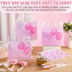 SmoothNovelty 24 Pcs Pink Cat Party Favor Bag Pink Bow Kitty - Image 6
