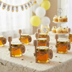 Adabocute Honey Pot, Glass Honey Jars, Mini Glass Jars 1.5oz 40 Pack - Image 4