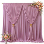 30 x 10ft Rose Pink Backdrop Curtains, Dusty Rose Drapes for Backdrop | Wrinkle Free Wedding Birthday Party Backdrop Baby Shower Bridal Shower Graduation Photography Background Decoration - Image 6