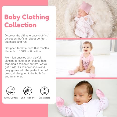 Baby Gift Set, Baby Girl Gifts, New Mom Gifts for Women, New Parents Gifts for Couples w/New Mom and Dad Tumbler Newborn Essentials for Gender Reveal, Baby Shower Pregnancy Gifts for First Time Moms - Image 6