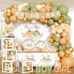 Fall Pumpkin Gender Reveal Decoration,Autumn Gender Reveal Party Supplies by Unknown