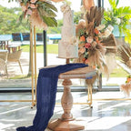 24 Pack Navy Blue 10Ft Cheesecloth Table Runner - Image 7