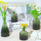TBWIND 24pcs Green Glass Bud Vases Set - Image 5