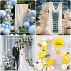 Wokceer Square Backdrop Stand White Metal Wedding Arch Stand 6.6FT x 5.2FT - Image 6