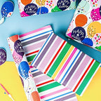 WRAPAHOLIC 30 Inch Jumbo Reversible Birthday Wrapping Paper - 30 Inch x 100 Feet Jumbo Roll - Colorful Balloon with Confetti Design for Birthday, Baby Shower - Image 4