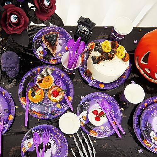 Halloween Baby Shower Decorations, 278 Pcs a Baby Is Brewing Party Supplies - Image 5