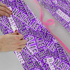 AOFUN Custom Name Wrapping Paper Gift for Mother Father Day Birthday Christmas Day Christmas Wrapping Supplies Baby Christmas Wrapping Paper 5 Rolls 58" x 23" - Image 4
