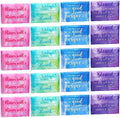 PerKoop 100 Pack Pocket Tissues Travel Slim Packs Small Facial Tissues Wallet Size Toilet Paper for Travel Guest Wedding Supplies, 4 Styles(Inspirational Watercolor) by PerKoop