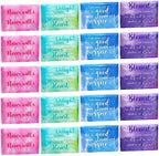 PerKoop 100 Pack Pocket Tissues Travel Slim Packs Small Facial Tissues Wallet Size Toilet Paper for Travel Guest Wedding Supplies, 4 Styles(Inspirational Watercolor) by PerKoop