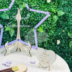Quinceanera Sweet 16 Guest Book Alternative, Wooden Drop Heart Frame - Image 3
