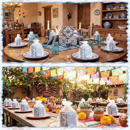 Cielito Lindo Party Favors, 24 Set, Blue, Handleless - Image 4