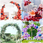 Wokceer 9.2FT Wedding Arch Round Backdrop Stand Large Circle Balloon Arch - Image 6